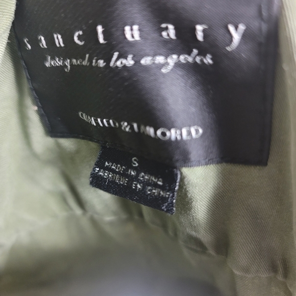 Sanctuary Green Cargo Vest - Picture 3 of 4